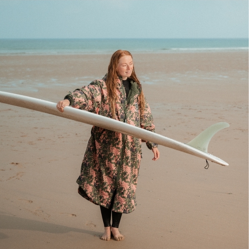 2025 Nyord Primaloft Outdoor Changing Robe ACC0005 - Khaki / Camo Print